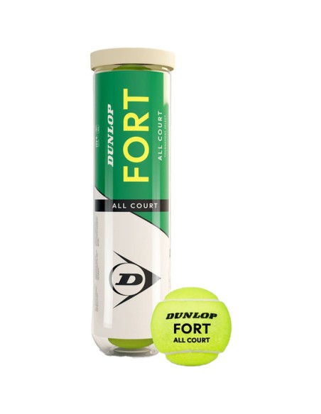 Dunlop Fort All court 4 pack 2025 (Doos 18x 4-pack)