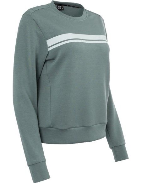 Indian Maharadja Women Soft Supreme Sweater (Pewter Grey)