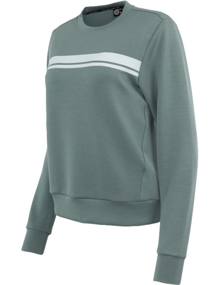 Indian Maharadja Women Soft Supreme Sweater (Pewter Grey)