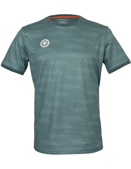 Indian Maharadja Men Pique Printed Tee (Pewter Grey)