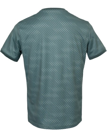 Indian Maharadja Men Pique Printed Tee (Pewter Grey)