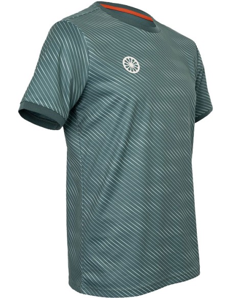 Indian Maharadja Men Pique Printed Tee (Pewter Grey)