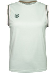 Indian Maharadja Women Sleeveless Pique Top (Light Mint)