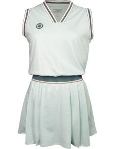 Indian Maharadja Women Pique Dress (Light Mint)