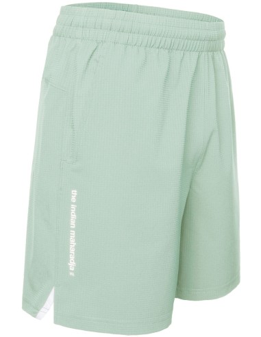 Indian Maharadja Kadiri Men Ripstop Retro Short Light Mint