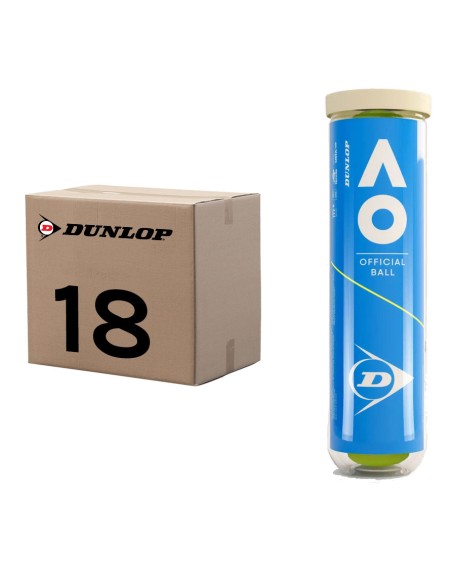 Dunlop Australian Open 2025 (Doos 18x 4-pack)
