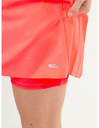 Sjeng Sports Lady Skort Lola (Flame Coral)