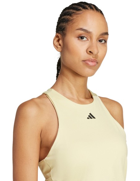 Adidas Y-Tank White Yellow