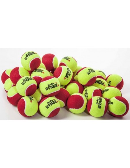 Balls Unlimited Stage 3 Yellow/Red 60 stuks