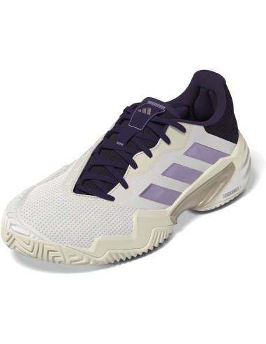 Adidas Barricade 13 W CLAY (White/Purple)