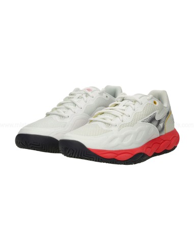 Mizuno Enforce Court CC (White/Blue Granite/Calypso Coral) )