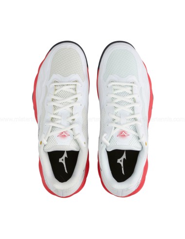 Mizuno Enforce Court CC (White/Blue Granite/Calypso Coral) )