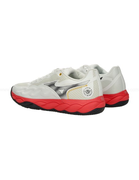 Mizuno Enforce Court CC (White/Blue Granite/Calypso Coral) )