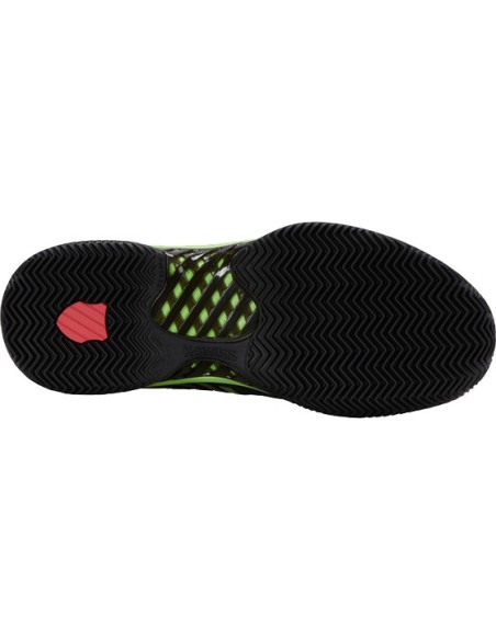 Kswiss Hypercourt Express 2 Clay (Black/Green/Lava)