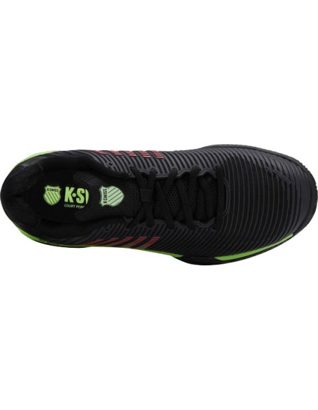 Kswiss Hypercourt Express 2 Clay (Black/Green/Lava)