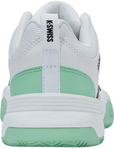 Kswiss Court Express 2 Clay (White/Neonmint/Black)
