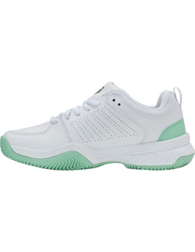 Kswiss Court Express 2 Clay (White/Neonmint/Black)