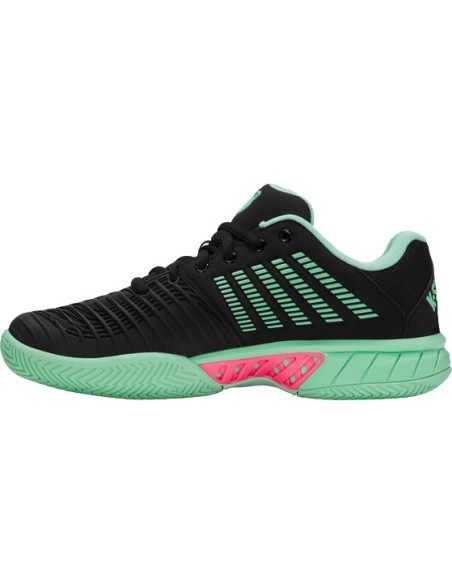 Kswiss Express Light 3 Clay (Black/Neonmint/Pastelpink)