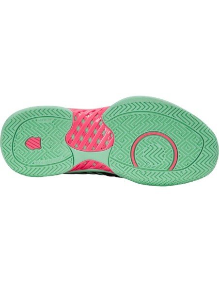 Kswiss Express Light 3 Clay (Black/Neonmint/Pastelpink)