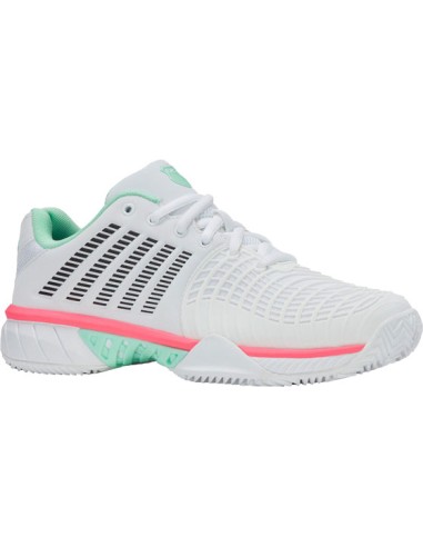 Kswiss Express Light 3 Clay (White/Neonmint/Pastel)