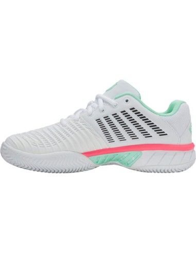 Kswiss Express Light 3 Clay (White/Neonmint/Pastel)