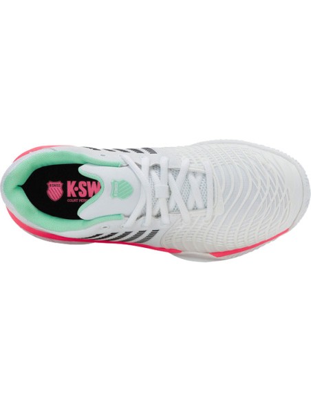 Kswiss Express Light 3 Clay (White/Neonmint/Pastel)