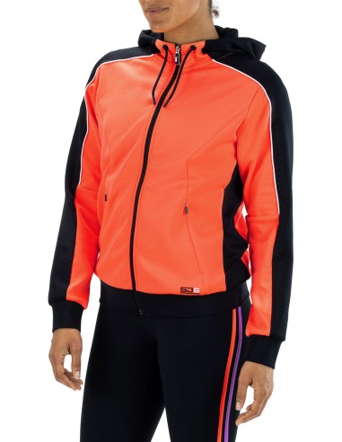 Sjeng Sports Lady Hooded Jacket Feya (Vibrant Orange)