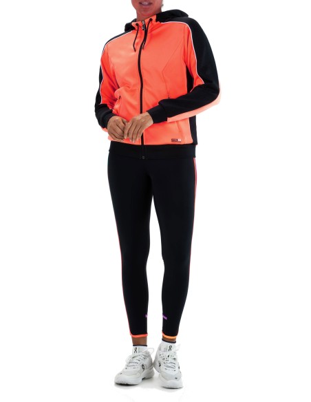 Sjeng Sports Lady Hooded Jacket Feya (Vibrant Orange)