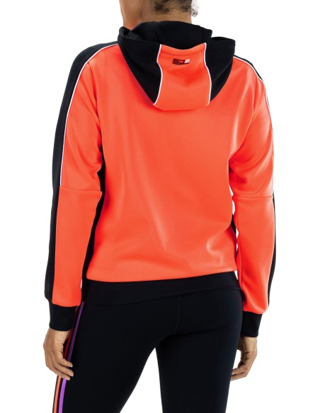 Sjeng Sports Lady Hooded Jacket Feya (Vibrant Orange)