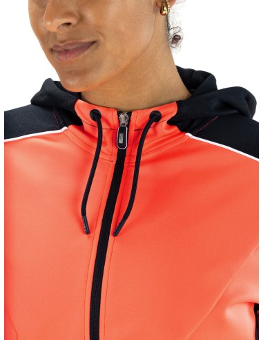 Sjeng Sports Lady Hooded Jacket Feya (Vibrant Orange)