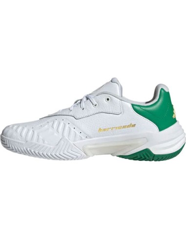 Adidas Barricade 13 M Leather (White/Green)