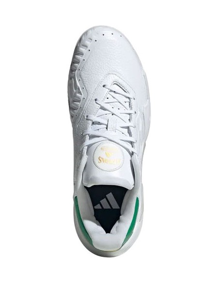 Adidas Barricade 13 M Leather (White/Green)