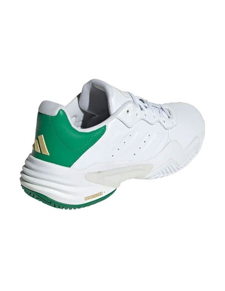 Adidas Barricade 13 M Leather (White/Green)