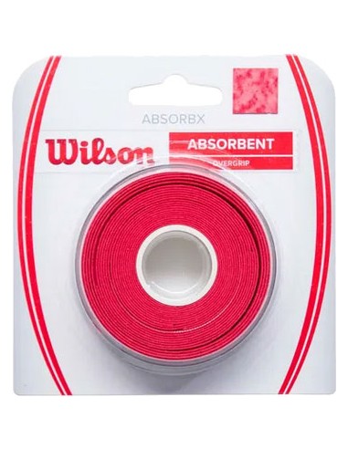 Wilson AbsorbX Overgrip 3-pack Red