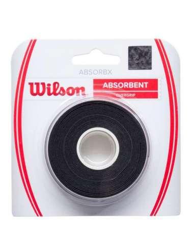Wilson AbsorbX Overgrip 3-pack Black