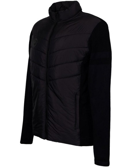 Indian Maharadja Men Padded Jacket (Black)