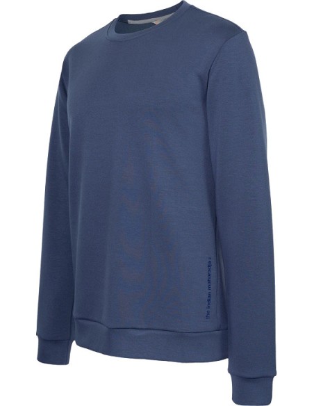 Indian Maharadja Men Soft Supreme Sweater (Indigo Blue)