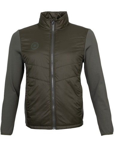 Indian Maharadja Goa Men Padded Jacket (Mud Green)