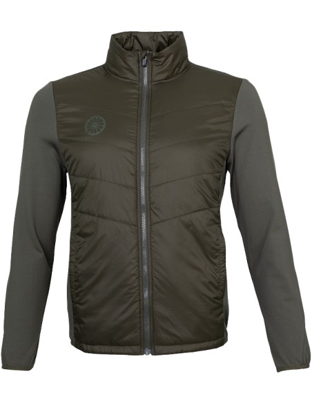 Indian Maharadja Goa Men Padded Jacket (Mud Green)