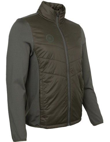 Indian Maharadja Goa Men Padded Jacket (Mud Green)