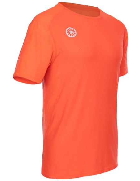 Indian Maharadja Goa Men Dry Touch Tee (Neon Coral)