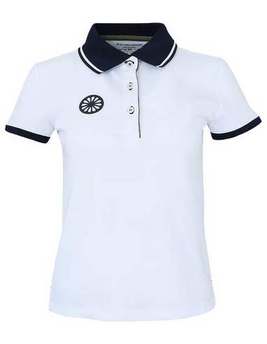 Indian Maharadja Kadiri Women Pique Polo (White)