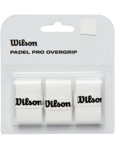 Wilson Pro Overgrip Padel 3-pack White