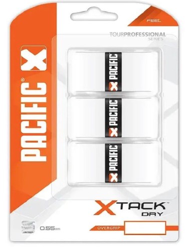 Pacific Xtack Dry Padel overgrip Wit