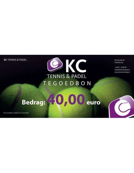 Cadeaubon: €40,00