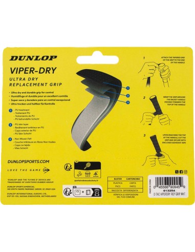 Dunlop D Tac ATP Viper-Dry basisgrip wit