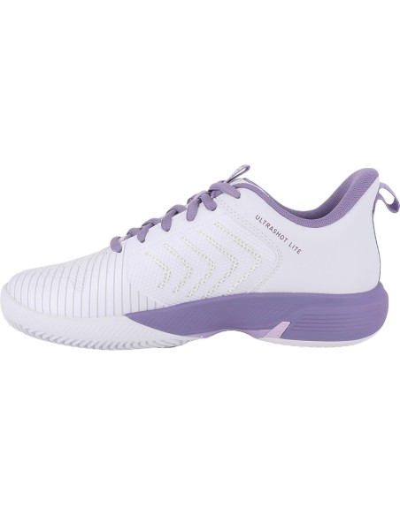 Kswiss Ultrashot Light Clay (White/Purple)