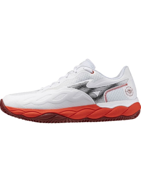 Mizuno Enforce Court CC (FieryRed/White)