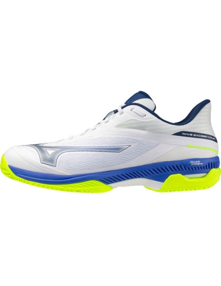 Mizuno Wave Exceed COURT CC (White/Blue/LightYellow)