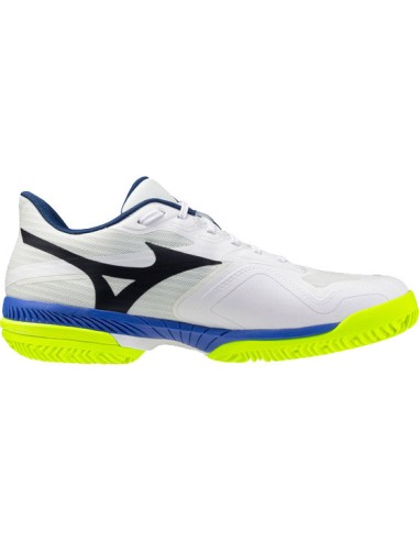 Mizuno Wave Exceed COURT CC (White/Blue/LightYellow)